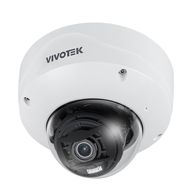 Vivotek FD9187-HT-V3 (7-22MM) IP kamera, 5MP, H.265, dome, motorzoom 7–22 mm, PoE, mSDXC, vnitřní