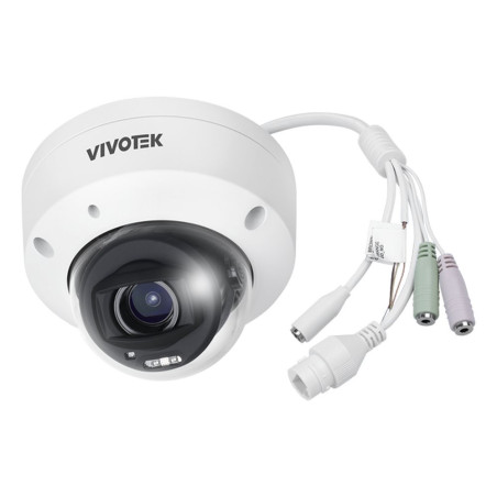 Vivotek FD9380-HTV-V2 IP kamera, 5MP, H.265, dome, PoE, IR 30 m, AI, mSDXC, venkovní