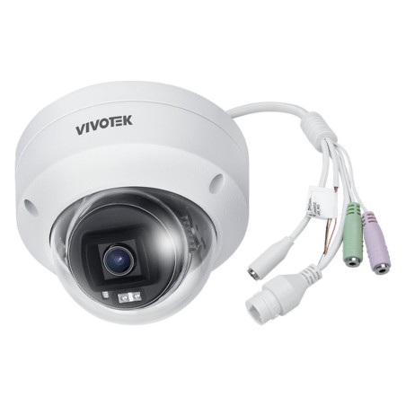 Vivotek FD9380-HV-V2 IP kamera, 5MP, H.265, dome, PoE, IR 30 m, AI, mSDXC, venkovní