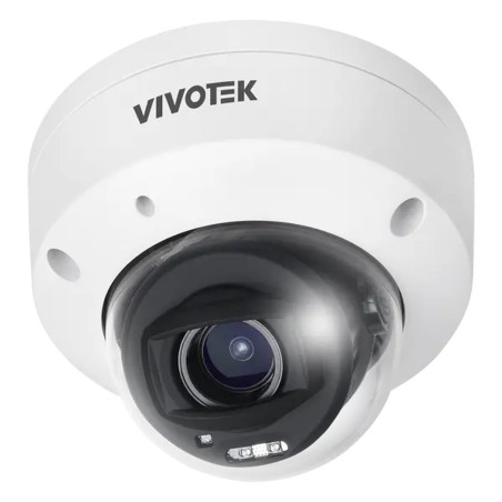 Vivotek FD9390-HV-V2 IP kamera, 8MP, H.265, dome, PoE, IR 30 m, AI, mSDXC, venkovní