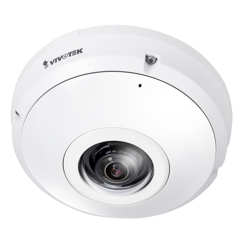 Vivotek FE9191-H-V2 (1.18MM) IP kamera, 12MP, H.265, fisheye, obj. 1.18 mm, PoE, AI, mSDXC, vnitřní