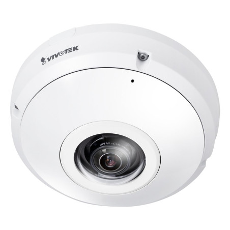 Vivotek FE9191-H-V2 (1.18MM) IP kamera, 12MP, H.265, fisheye, obj. 1.18 mm, PoE, AI, mSDXC, vnitřní