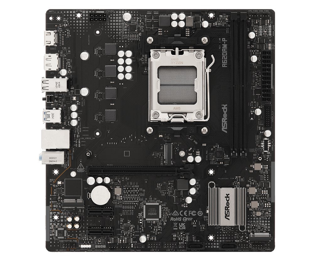 MB Asrock A620AM-P /AM5/2xDDR5/M.2/HDMI/DP/mATX