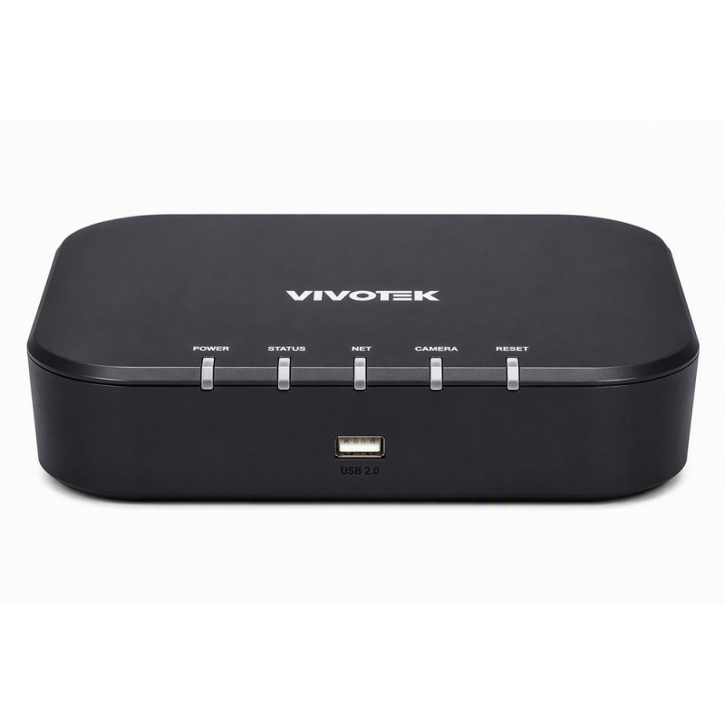 Vivotek RX9502 video receiver, 32 kanálů, H.265/H.264, kamery až 20MP, HDMI 4K, 1080p/360 fps, fanless, VAST 2/VSS