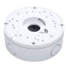 Vivotek AM-71H, venkovní instalační krabice, hliníková slitina, bílá, závit 3/4", O141,8 × 51 mm