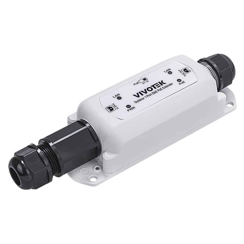 Vivotek AP-GXC-0150 PoE Extender, 1× GE výstup, IP67, IK10, až 300 m, ochrana 6 kV, venkovní