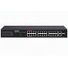 Vivotek AW-GEL-285A-380 Lite Switch, 24× GE PoE + 2× GE + 2× SFP, af/at/bt, PoE 380W, dosah 250 m, managed