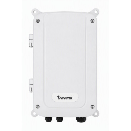 Vivotek AW-GET-083A-120 Switch, 4× GE PoE + 2× GE + 2× SFP, 802.3af/at, PoE 120W, IP67, IK10, venkovní