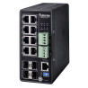 Vivotek AW-IHT-1271 průmyslový PoE Switch, Gigabit Ethernet, SFP uplinky, DIN, -40 až 75 °C, managed