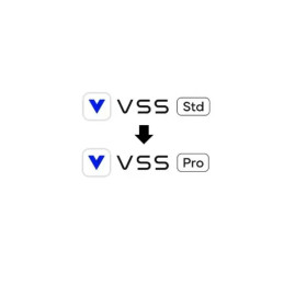 Vivotek VAST Security Station (VSS) UPG, upgrade licence kamery ze Standard na Professional, el. licence