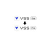 Vivotek VAST Security Station (VSS) UPG, upgrade licence kamery ze Standard na Professional, el. licence