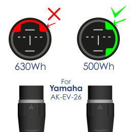 Akyga Napájecí zdroj elektrokol 42V / 4A / 168W / Yamaha 1.2m