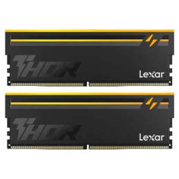 Lexar THOR 2.0 DDR5 32GB (2x16GB) UDIMM 6000MHz CL40 - Heatsink
