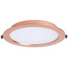 IMMAX NEO DOWN podhledové (stropní) svítidlo, 23cm, 36W, BEACON, CCT, měď/Rose gold, WI-Fi, TUYA