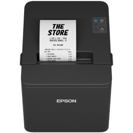 EPSON TM-T20 IV/ Pokladní tiskárna/USB/ Seriova/ Černá/ Řezačka/ Včetně zdroje