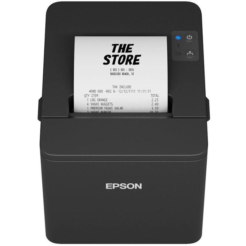 EPSON TM-T20 IV/ Pokladní tiskárna/LAN/ černá/ řezačka/ včetně zdroje