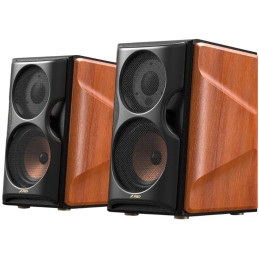 FENDA F&D repro R80BT/ 2.0/ 160W/ dřevěné/ černodřevěná barva/ BT5.4/ USB/AUX/optický/koaxiální vstup/ dálkové ovládání