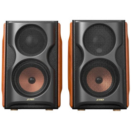 FENDA F&D repro R80BT/ 2.0/ 160W/ dřevěné/ černodřevěná barva/ BT5.4/ USB/AUX/optický/koaxiální vstup/ dálkové ovládání