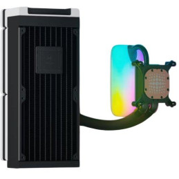 HYTE chladič CPU THICC Q60 - 240 / LGA 1851,1700,1200,AM5,AM4 / s displejem