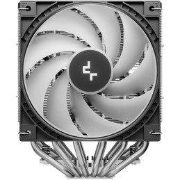 DEEPCOOL chladič AG620 G2 ARGB/ 2x 120mm fan / 6x heatpipes / PWM / pro Intel i AMD / černý
