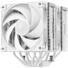 DEEPCOOL chladič AK620 G2 WH/ 2x120mm fan / 6x heatpipes / pro Intel i AMD / bílý