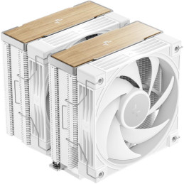DEEPCOOL chladič AK620 G2 WH/ 2x120mm fan / 6x heatpipes / pro Intel i AMD / bílý