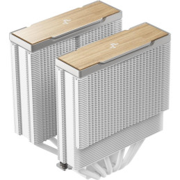 DEEPCOOL chladič AK620 G2 WH/ 2x120mm fan / 6x heatpipes / pro Intel i AMD / bílý