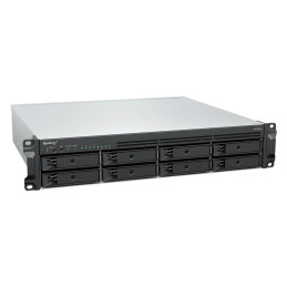 Synology RackStation RS1226+ 8-bay NAS, rack 2U, AMD Ryzen V1500B, RAM 4GB, LAN 2x 2.5Gb