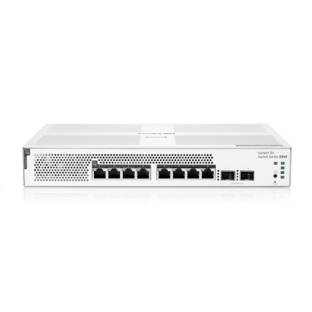 HPE NW Switch Instant On 1840 8G 2SFP PoE 124W