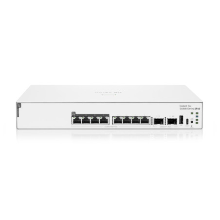 HPE NW Switch Instant On 1940 8SR10 2SFP+ PoE 120W