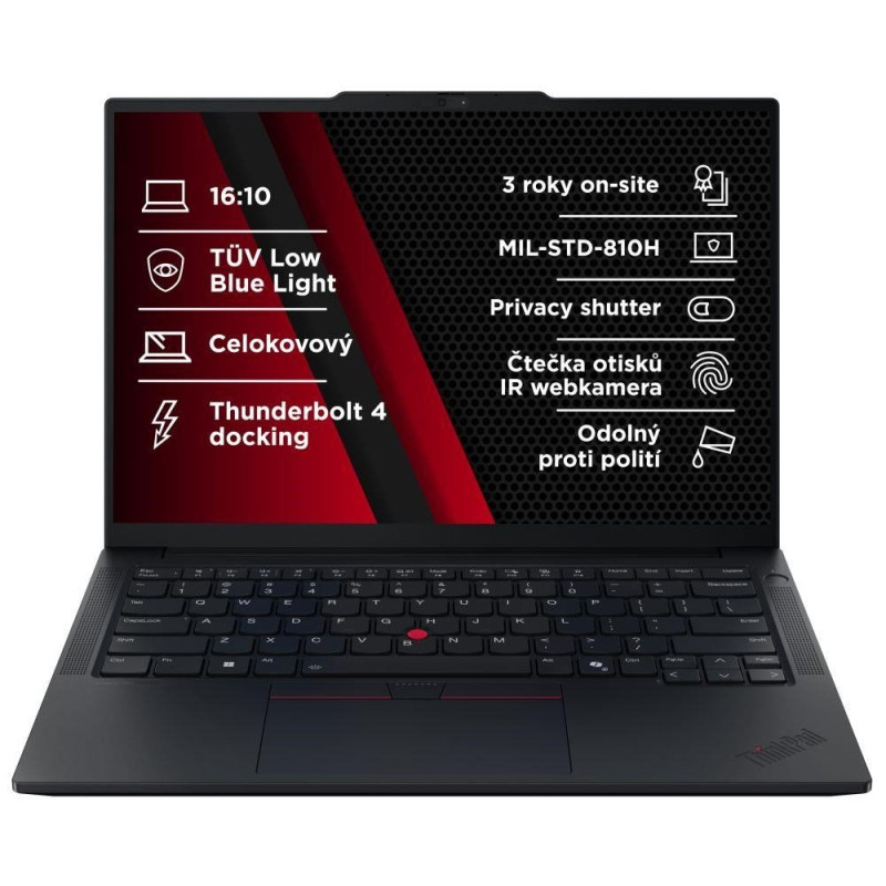 Lenovo ThinkPad E14 G7, Ultra 5 226V, 14" 2.8K (2880x1800) IPS, Intel Arc Graphics 130V, 1x16GB, 512GB, W11P, černá, 3R