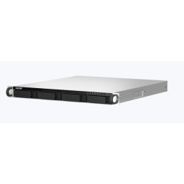 QNAP TS-464U-8G 1U 4-bay, Intel® Celeron®, 8GB RAM, 4x 3.5"/2.5" SATA, PCIe Gen3x2, 2x 2.5GbE