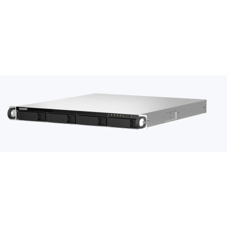 QNAP TS-464U-8G 1U 4-bay, Intel® Celeron®, 8GB RAM, 4x 3.5"/2.5" SATA, PCIe Gen3x2, 2x 2.5GbE