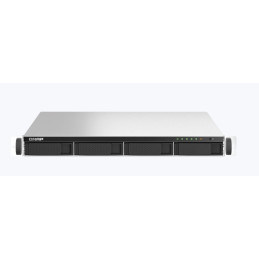QNAP TS-464U-8G 1U 4-bay, Intel® Celeron®, 8GB RAM, 4x 3.5"/2.5" SATA, PCIe Gen3x2, 2x 2.5GbE