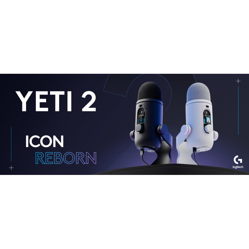 Logitech YETI 2 microphone - BLACK - EMEA
