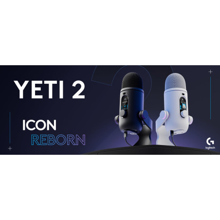 Logitech Yeti 2 microphone - WHITE - EMEA