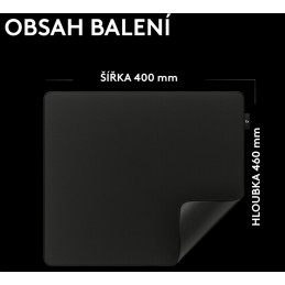 Logitech PRO X CONTROL Gaming Mouse Pad 400x460mm - EMEA