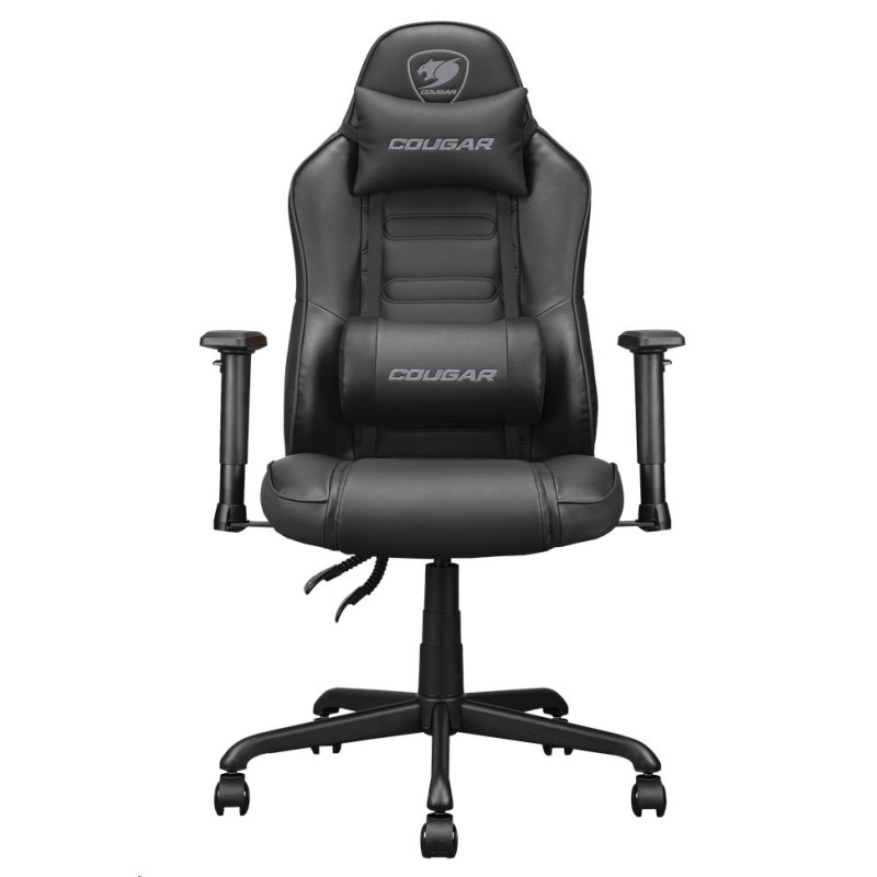 COUGAR herní židle FUSION S - černá