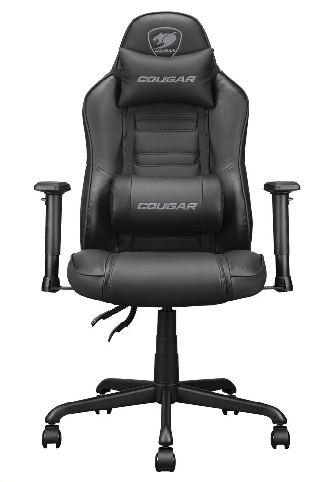 COUGAR herní židle FUSION S - černá
