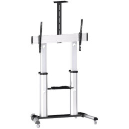 POŠKOZENÝ OBAL - SUNNE by Elite Screens pojízdný TV stolek pro LCD a TV 60 - 100"/ nastavitelná výška/ max. VESA 600x1000/ hli..