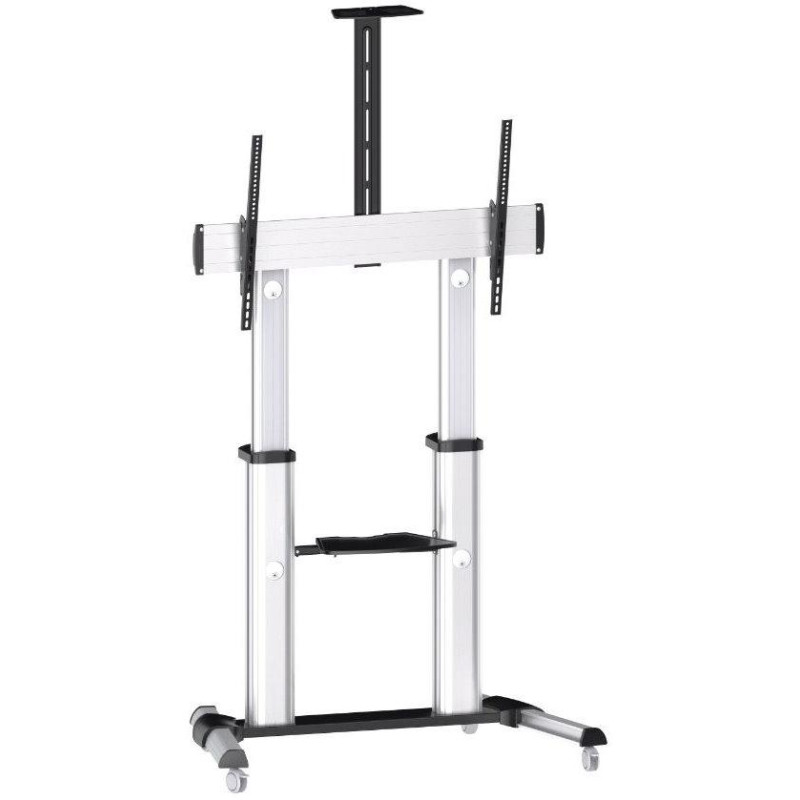 POŠKOZENÝ OBAL - SUNNE by Elite Screens pojízdný TV stolek pro LCD a TV 60 - 100"/ nastavitelná výška/ max. VESA 600x1000/ hli..