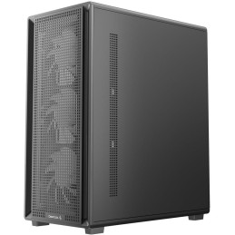 DEEPCOOL skříň CC550 4F / ATX / 4x120 mm ARGB fan / USB3 / USB2 / USB-C / tvrzené sklo / černá