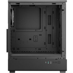 DEEPCOOL skříň CC550 4F / ATX / 4x120 mm ARGB fan / USB3 / USB2 / USB-C / tvrzené sklo / černá