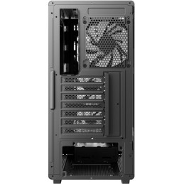 DEEPCOOL skříň CC550 4F / ATX / 4x120 mm ARGB fan / USB3 / USB2 / USB-C / tvrzené sklo / černá