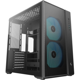 DEEPCOOL skříň CG590 MESH 2F / ATX / 2x160 mm ARGB fan / 2xUSB3 / USB-C / mesh panel / černá