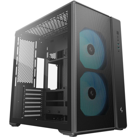 DEEPCOOL skříň CG590 MESH 2F / ATX / 2x160 mm ARGB fan / 2xUSB3 / USB-C / mesh panel / černá