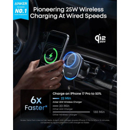 Anker Prime Autonabíječka/ 25W/ MagGo/ AirCool/ šedá