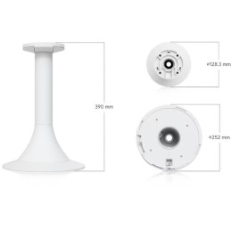 Ubiquiti UniFi AI Multi Sensor 4 Camera Pendant Mount W