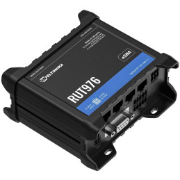 Teltonika RUT976 průmyslový router   3x LAN, 1x WAN, Dual SIM + eSIM, 5G Redcap, RS232/485, Wi-Fi 4