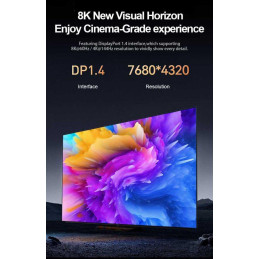 PremiumCord 8K Optický DisplayPort 1.4 přípojný kabel M/M, zlacené konekt. 10m